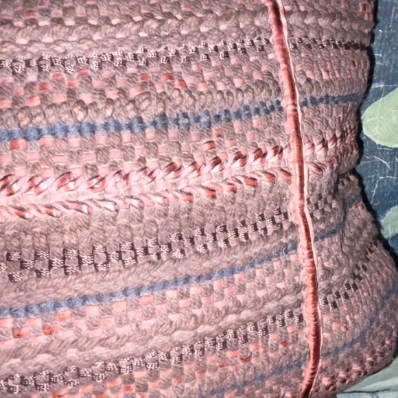 Free People X Yuma Woven Leather Convertible Backpack main image 6